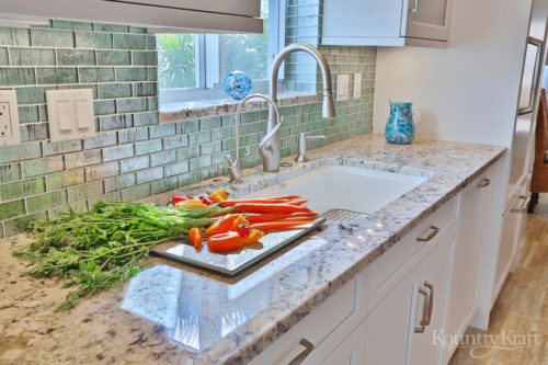 White kitchen cabinets in Venice, Fl