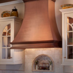 Metal Fusion Finish for Custom Kitchen Range Hoods 