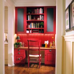 Custom office cabinetry, desk, and chair in Media, PA