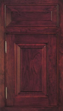 Door Style: CRP10<br>Drawer Style: #10<br>Wood Species: Cherry<br>Finish Color: Wineberry<br>Source Book Page Number: S-C-15 2/01