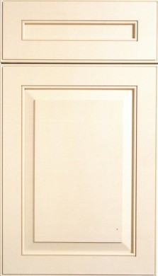 Door Style: CRP10827<br>Drawer Style: CRP10827<br>Wood Species: Hard Maple<br>Finish Color: Seashell<br>Source Book Page Number: P-M-11 2/01