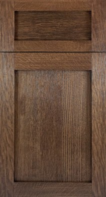 Door Style: CRP10<br>Drawer Style: CRP10<br>Wood Species: Qtr Sawn White Oak<br>Finish Color: Coco Brown 25° Weather Grain<br>Job Number/Reference Number: WM106038/146402