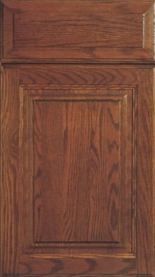 Door Style: CRP10<br>Drawer Style: #10<br>Wood Species: Red Oak<br>Finish Color: English Walnut<br>Source Book Page Number: S-O-12 2/01
