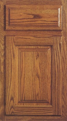 Door Style: CRP10<br>Drawer Style: Keystone<br>Wood Species: Red Oak<br>Finish Color: Harvest<br>Source Book Page Number: S-O-7 2/01