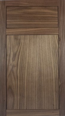 Door Style: Purity<br>Drawer Style: Purity<br>Wood Species: Walnut - Vertical Grain<br>Finish Color: Natural 25°<br>Job Number/Reference Number: JM106048/146410