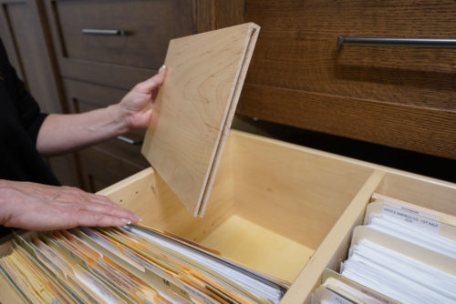 file dividers remove for easy reorganization in drawers