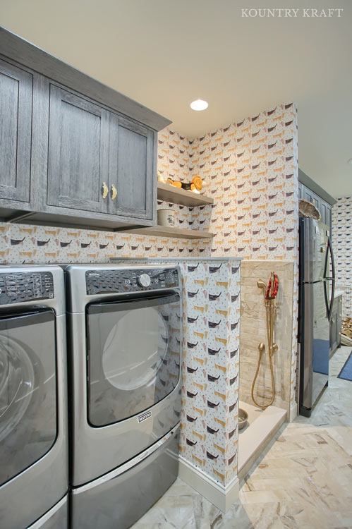 Silver Fox Laundry Room Cabinets in Wernersville, Pennsylvania