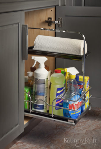 Under Counter Storage Cabinets in Ephrata, PA custom made by Kountry Kraft