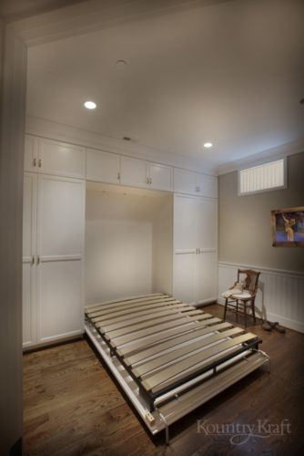 Custom Murphy Bed Cabinet in Bethesda, MD