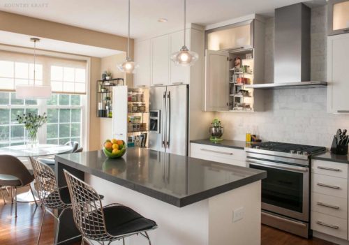 Kitchen featuring open storage solutions Phoenixville, PA