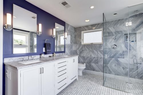 Transitional Master Bath Vanity in Washington DC