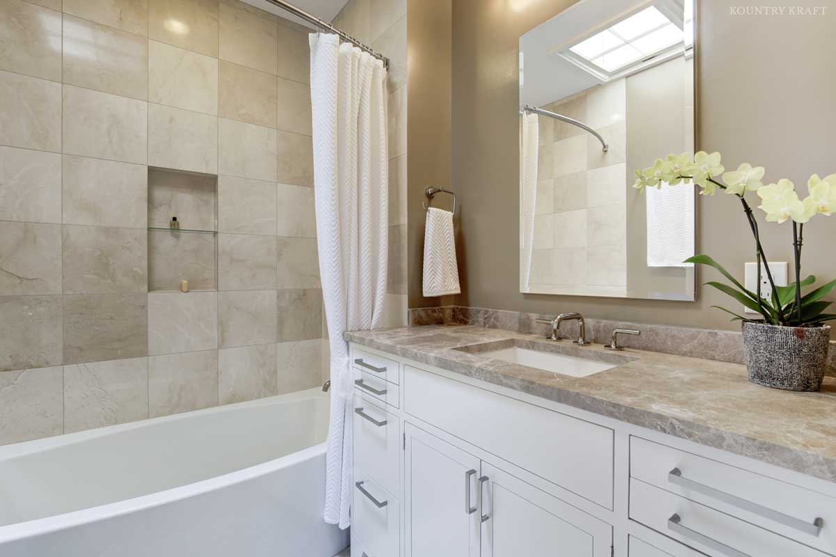 Custom Transitional Bathroom Vanity in Washington DC