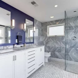 Transitional Master Bath Vanity Cabinet in Washington DC