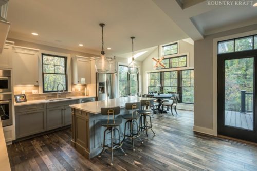 Custom Winter White Cabinets in a traditional style kitchen Sinking Spring, Pennsylvania