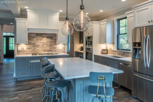 Traditional kitchen with two-toned kitchen cabinets Sinking Spring, Pennsylvania