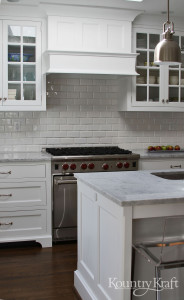 White cabinets in Bethesda, Maryland
