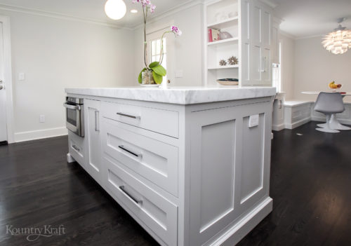 Custom Kitchen Island Cabinets in Summit, New Jersey