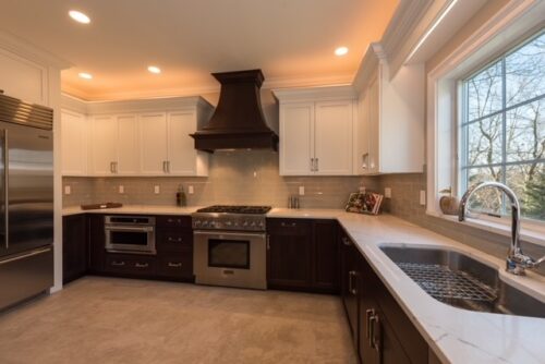 white porcelain countertops