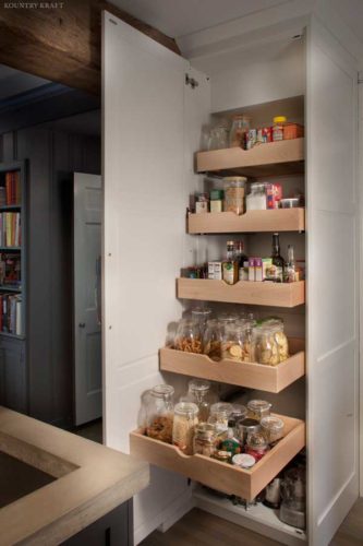 Pull out pantry with five pull out shelves Bryn Mawr, PA