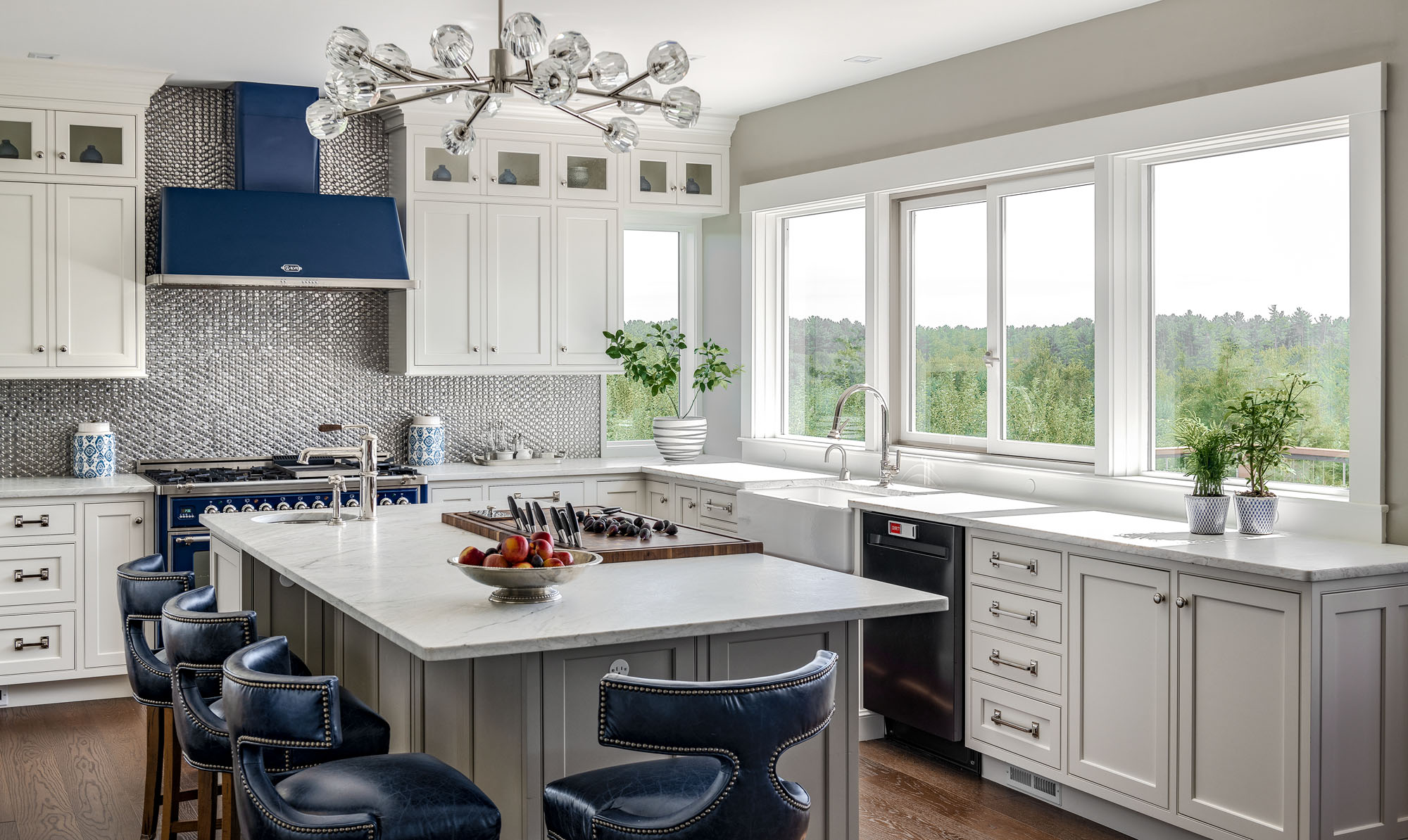 White Kitchen Cabinetry in Hampton Falls, New Hampshire